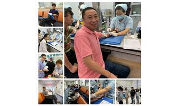 開心 舒心 安心，全員體檢18年